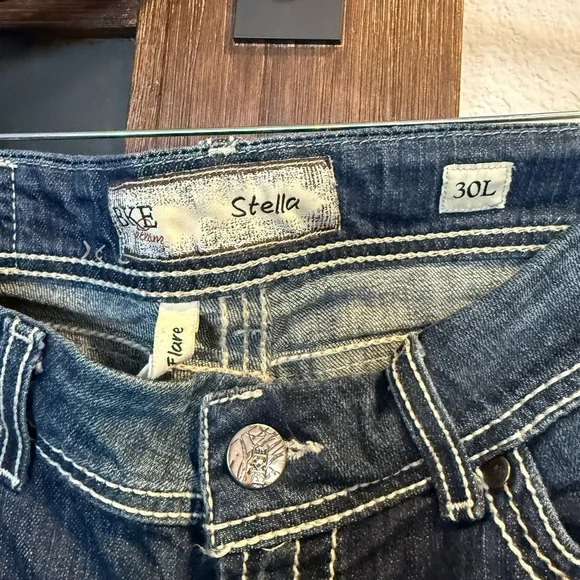 BKE Stella Dark Blue Jeans - Picture 3 of 3